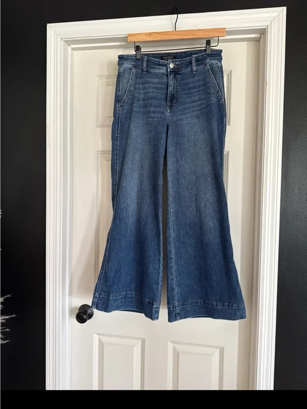 Judy Blue Lux Retro Wide Trouser Jeans size 9/29 - Picture 9 of 12